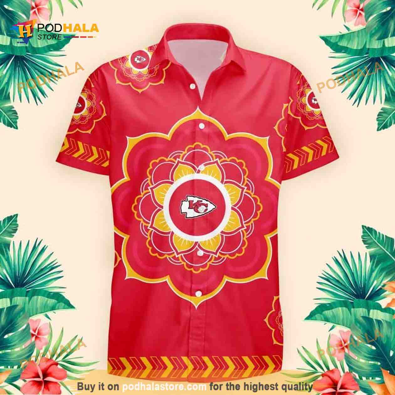 TRENDING] Kansas City Chiefs NFL-Summer Hawaiian Shirt, Floral