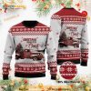 Red Bird Cardinal Begins With Christ 3D Funny Ugly Christmas Sweater