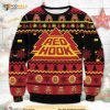Red Hook Beer Ugly Xmas Wool Sweater, Funny Christmas Gift