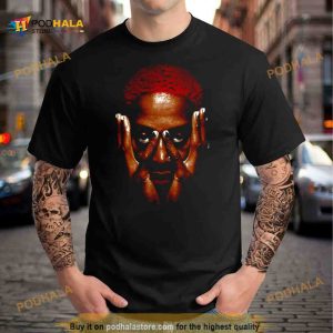 Red Rare Dennis Rodman Shirt