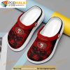 Red Skull Sf 49ers 3D Funny Crocs For Men
