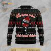 Red Wine More Merry All Over Printed Funny Ugly Christmas Sweater