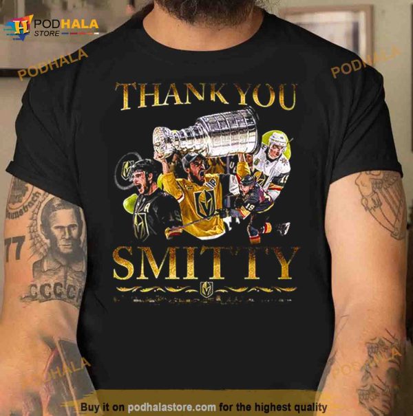Reilly Smith Vegas Golden Knights Original Misfit Thank You A Stanley Cup Champion Fan Gifts T Shirt