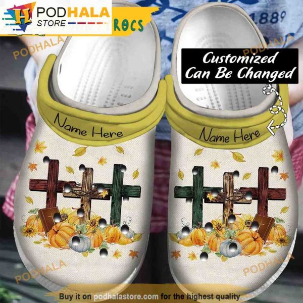 Religious 3D Funny Crocs