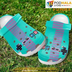 Retro Gamer 3D Funny Crocs