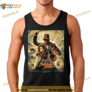 Retro Indiana Jones And The Dial Of Destiny 2023 Tshirt 2