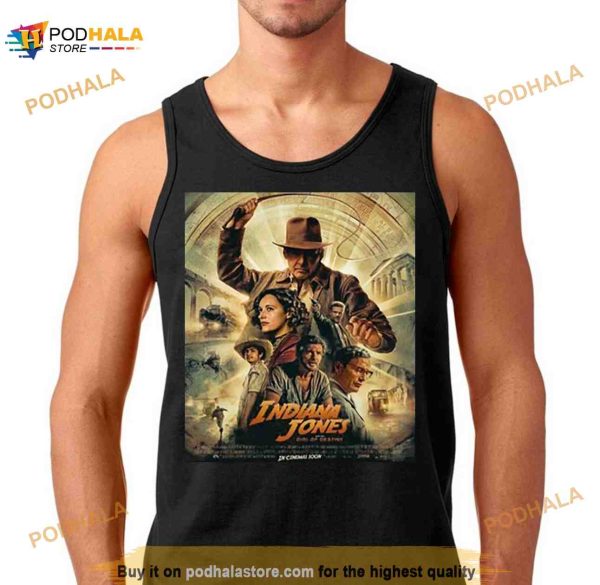Retro Indiana Jones And The Dial Of Destiny 2023 TShirt
