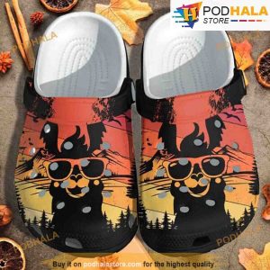 Retro Style Alpaca 3D Funny Crocs