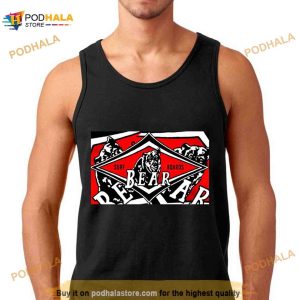 Retro Surfing Bear Beach Skate Shop Art Surfboard Shirt