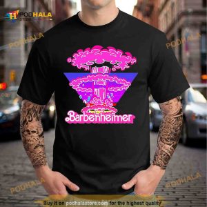 Retro style barbenheimer T Shirt 2