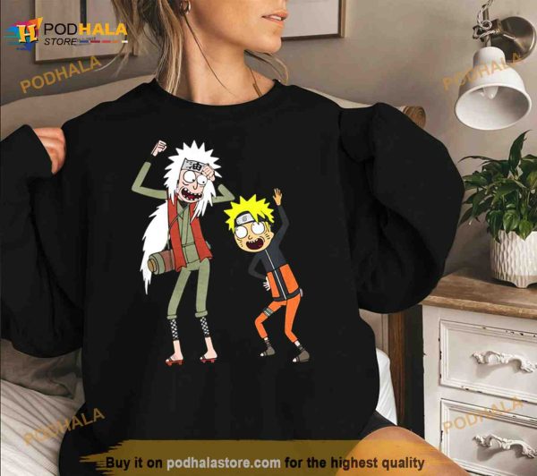 Rick and Morty – Naruto and Jiraiya Shirt