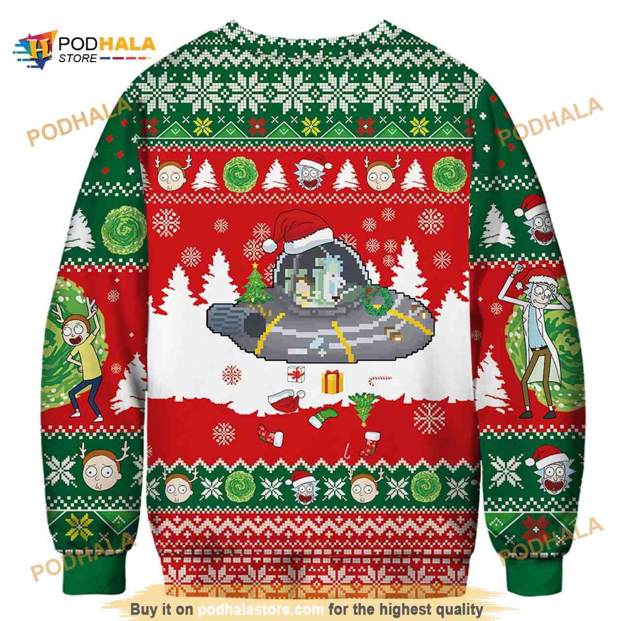 Dallas Cowboys Rick Morty Knitting Pattern Ugly Christmas Sweater