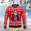 Riding Motocycle Santa XMas Wool Funny Ugly Christmas Sweater 3D All Over Print