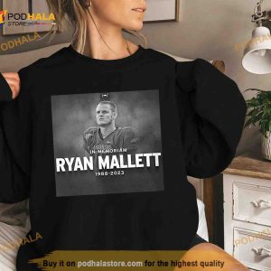 Rip In Memoriam Ryan Mallett 1988 2023 T Shirt 2