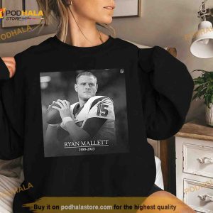 RIP Ryan Mallett 1988 2023 Thank You For Your Memories T Shirt