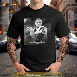Rip Ryan Mallett 1988 2023 Thank You For Your Memories T Shirt 2