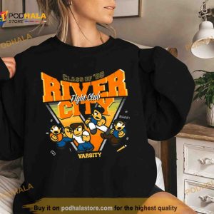 River City Fc Orange Logo Double Dragon Shirt 2