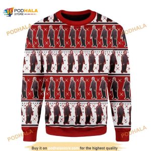 Robert Pattinson Meme Kitchen All Over Printed Funny Ugly Christmas Sweater