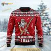 Rocking Around the Christmas Tree All Over Printed Funny Ugly Christmas Sweater