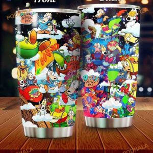 Rocko’s Modern Life Gift Travel Coffee Tumbler