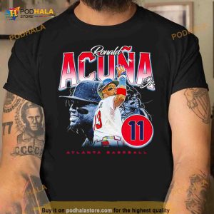 ronald Acuña Jr. Atlanta baseball lightning Shirt