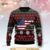 Rose Patterns And West Virginia 3D Funny Ugly Christmas Sweater