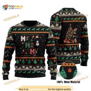 Rottweiler 3D Funny Ugly Christmas Sweater, Xmas Gifts
