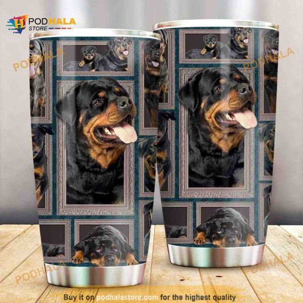Rottweiler Lover Stainless Steel Cup Coffee Tumbler