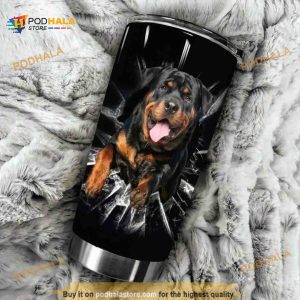 Rottweiler Stainless Steel Cup Coffee Tumbler