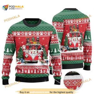 Rottweiler Wool Funny Ugly Christmas Sweater 3D All Over Print