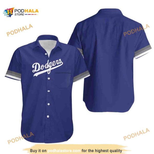 Royal Los Angeles Dodgers Funny Hawaiian Shirt Gift For Baseball Fans