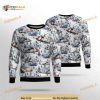 Royal Norwegian Air Force Sea King 3D Funny Ugly Christmas Sweater