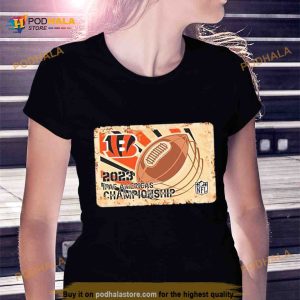 Rusty Metal Cincinnati Bengals 2023 IFAF Americas Championship NFL logo Shirt