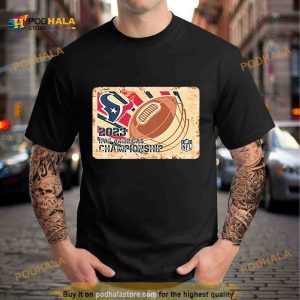 Rusty Metal Houston Texans 2023 IFAF Americas Championship NFL logo Shirt