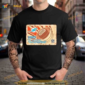 Rusty Metal Miami Dolphins 2023 IFAF Americas Championship NFL logo Shirt 2
