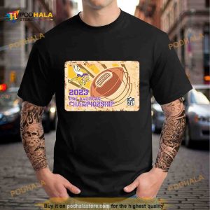 Rusty Metal Minnesota Vikings 2023 IFAF Americas Championship NFL logo Shirt 2