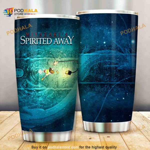 S.Ghibli Spirited Away Gift Travel Coffee Tumbler