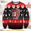 Sagres Beer Red Black Xmas Wool Ugly Sweater