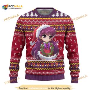 Sailor Mars 3D Anime Christmas Sweater