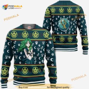 Sailor Neptune Ugly Sailor Moon Xmas Idea Anime Christmas Sweater