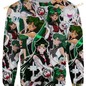 Sailor Pluto 3D Funny Ugly Christmas Sweater, Xmas Gifts