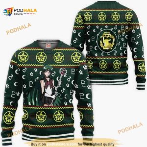 Sailor Pluto Ugly Sailor Moon Xmas Idea Anime Christmas Sweater