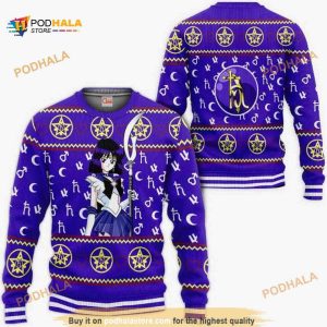 Sailor Saturn Ugly Sailor Moon Xmas Idea Anime Christmas Sweater
