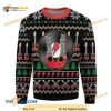 Saint Benedict Medal 3D Funny Ugly Christmas Sweater