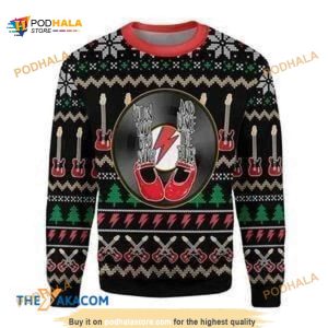 Saint Benedict Medal 3D Funny Ugly Christmas Sweater