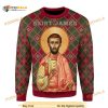 Saint James The Less 3D Funny Ugly Christmas Sweater