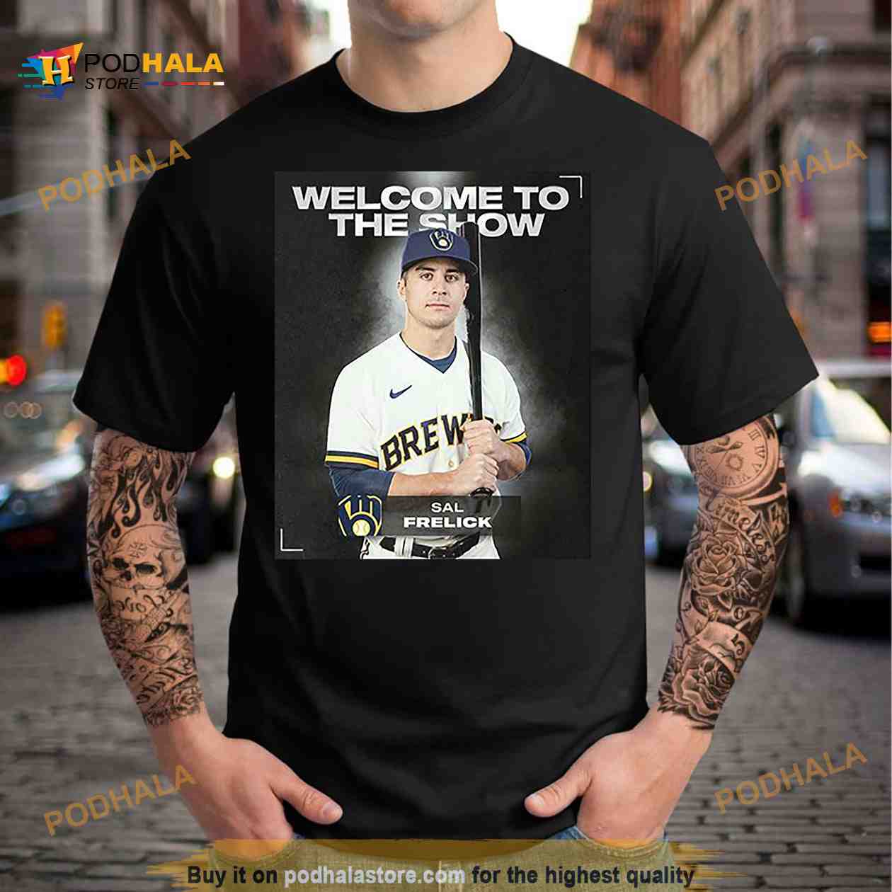 Sal Frelick Milwaukee Brewers Welcome To The MLB Show T Shirt