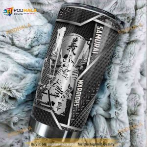 Samurai Warriors Stainless Steel Cup Coffee Tumbler