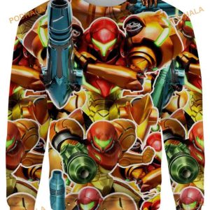 Samus 3D Funny Ugly Christmas Sweater