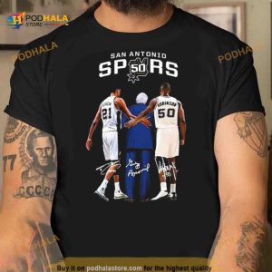 San Antonio Spurs Perfect Gift For You Signatures Shirt 2